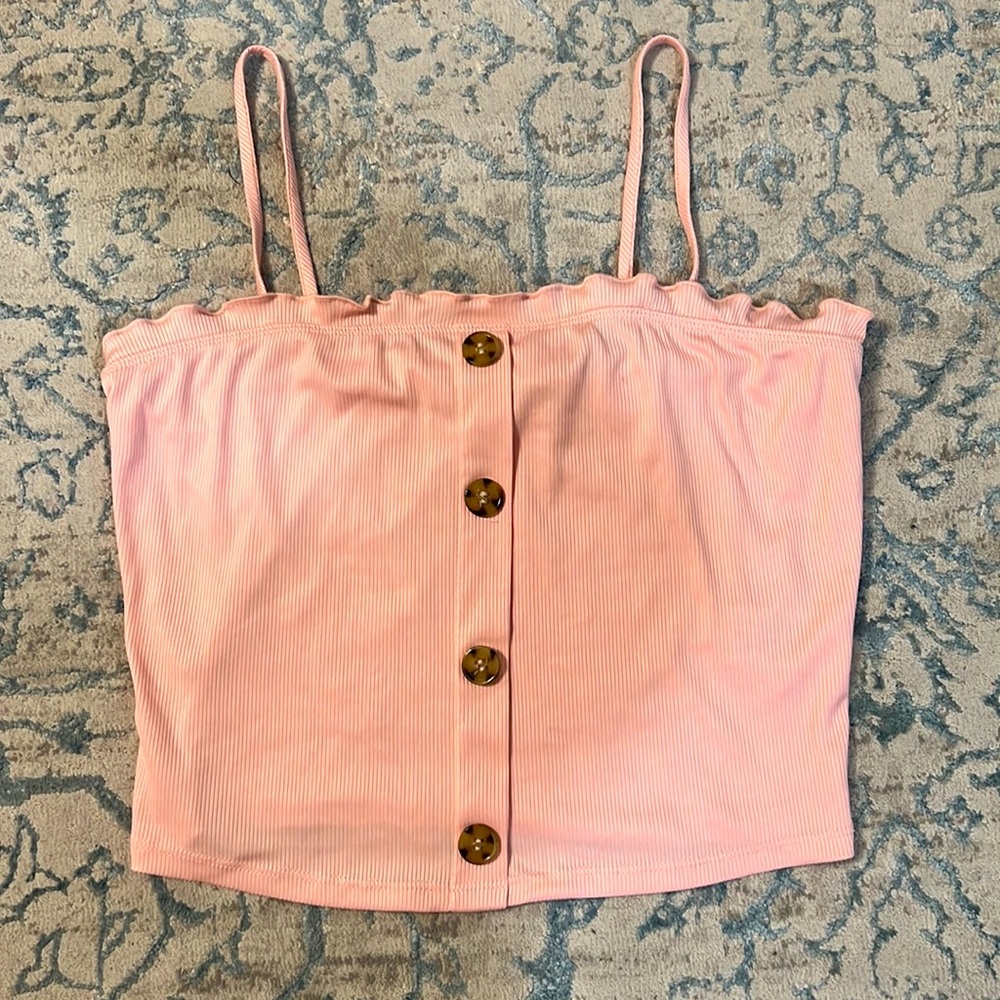 Forever 21 pink tank top